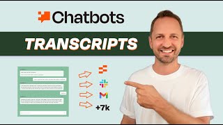 How to Connect Zapier Chatbots Transcripts with 7k Apps [upl. by Ecinahs]