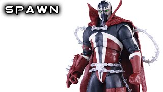 McFarlane Toys SHADOW OF SPAWN Mortal Kombat 11 Action Figure Review [upl. by Anavoig301]