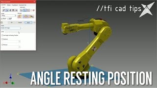 Angle Constraint Resting Position amp Limits  Autodesk Inventor [upl. by Fletcher]