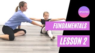 Beginner Ballet  Fundamentals Lesson 2 [upl. by Granger670]