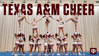 Texas AampM Cheer Squad Eyes on Another Title [upl. by Eener]