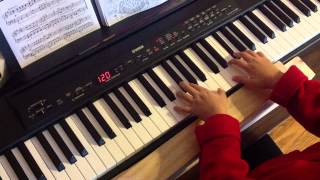 John Thompson Modern Piano Course 2  Minuet from quotDon Junquot [upl. by Erik715]