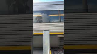 A Vline Vlocity speeding past dont mind the phone falling train australia trainspottingpopular [upl. by Siul884]