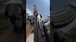 AKM ampholosun 510c FPS vision by GHK AKM ak47shorts holosun [upl. by Ben]