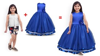 Photoshop Tutorial How To Add Clothes  Change clothes  How to Add Dress to Someone in Photoshop [upl. by Lail]