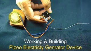 Efficient method or circuit for Piezoelectric Generator [upl. by Jr]