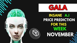 Insane GALA Price Prediction for THIS WEEK by AI [upl. by Animaj]