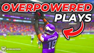 Top 5 Most Overpowered Plays in Madden 25 [upl. by Barabbas664]