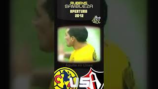 Águila Retro  Gol de Rubens Sambueza al Atlas  Ap 2012  Águila en linea Apertura2012 [upl. by Kirch]