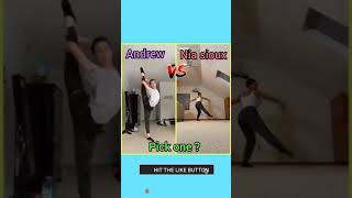 Nia Sioux DanceMoms VS Andrew Curtis  Do I Have Your Attention Tiktok Trend [upl. by Herrod]