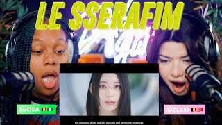 LE SSERAFIM 르세라핌 UNFORGIVEN TRAILER Burn the Bridge reaction [upl. by Eytak355]