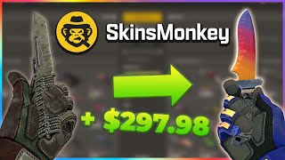 How to make PROFIT on SKINSMONKEY in 2023 [upl. by Carleen498]