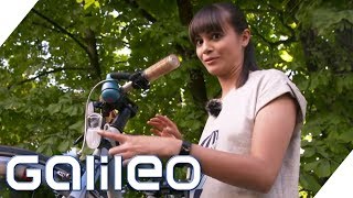 Die neuesten FahrradGadgets im Test  Galileo  ProSieben [upl. by Arhez505]