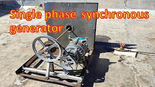 Single phase synchronous generator 1000 volt ampereSynchronous Generator [upl. by Einnaj]