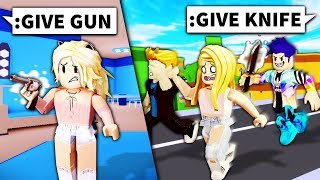 With Roblox ADMIN I made MURDER MYSTERY without them knowing [upl. by Ngo]