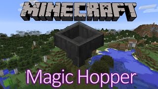 Minecraft Magic Hopper Hidden Input Mechanism Fixed in 19 [upl. by Lemcke]