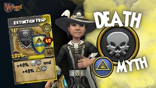 DeathMyth Dual School  VS Jacob DragonBlood of Funny Kittens II Wizard101 PVP [upl. by Slin]