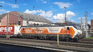 383 2201 mit einem Güterzug in Linz Hbf am 2532024 [upl. by Napier932]