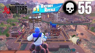 55 Elimination Solo Vs Squads Wins Gameplay Fortnite Chapter 6 Season 1 PS4 Controller [upl. by Rodenhouse143]