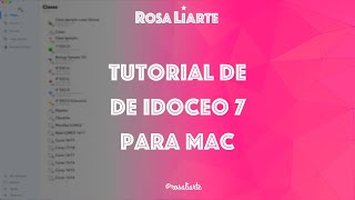 Tutorial de iDoceo 7 para Mac [upl. by Allrud629]