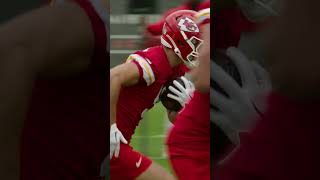 Louis ReesZammit Takes Running Back Reps At Chiefs Camp ⚡️ nfl nflukire shorts [upl. by Tufts]