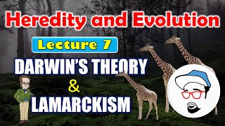 Darwins theory and Lamarckism  Heredity and Evolution Class 10 SSC CBSE [upl. by Aicitel]