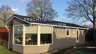 Prachtig chalet op Europarcs resort Zuiderzee aan het Veluwe meer in Biddinghuizen [upl. by Steffy]