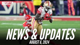 49ers Open to Trade Brandon Aiyuk  Sports News and Updates [upl. by Adnauqaj]