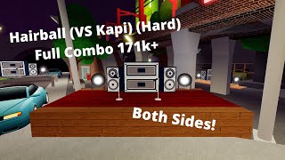 Funky Friday VS Kapi Hairball Hard Full Combo 171k  Both Sides [upl. by Darlleen]