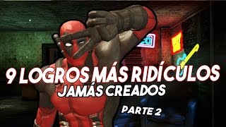 Los 9 logros MÁS RIDÍCULOS Jamás Creados en los Videojuegos 2 [upl. by Zolly]