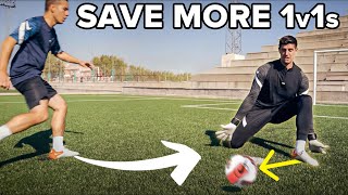 ULTIMATE 1v1 saving goalkeeper tutorial by Courtois [upl. by Veljkov]