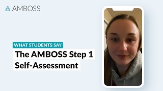 What Students Say Melissa Johnson and the AMBOSS Step 1 SelfAssessment [upl. by Tudela]