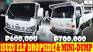 FULLY LOADED TRUCKS ISUZU ELF DROPSIDEampMINIDUMP READY TO ORDER DAVAO PHILIPPINES [upl. by Lundquist]