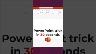 PowerPoint Hack in 30 seconds ppt powerpointslideshow powerpoint [upl. by Elleimac93]