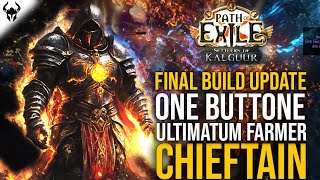 THE LAZIEST BUILD EVER One Button Hellfire CWS Chieftain Final Build Guide  PoE 325 Settlers [upl. by Novets73]