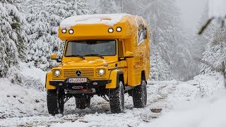 Mercedes G Expeditionsmobil mit Portalachsen im Test [upl. by Angela]