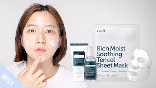 Routine to Strengthen Dry Sensitive Skin  KLAIRS Rich Moist Soothing Line [upl. by Trescott]