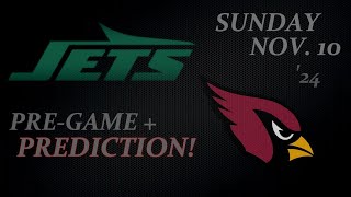 Jets Cardinals Prediction Important Game for Jets NFL Week 10 24 [upl. by Atteve]