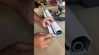 How to cut down the screen housing unit  Retractable Screen [upl. by Ruhnke]