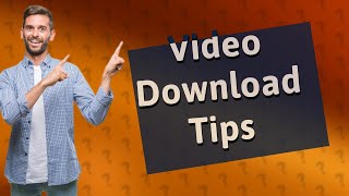 How can I download a video I watch online [upl. by Ojadnama]