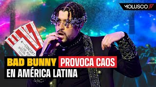 Concert de Bad Bunny provoca caos en America Latina ¿ Quieres boletos  Te decimos como conseguirlas [upl. by Ozne]