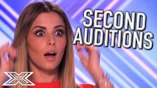 ACTS Return for SECOND Auditions on The X Factor UK  X Factor Global [upl. by Olegnaid888]