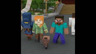 Help Steve and Alex beat the Mutant Zombie and save the villagers 👍 [upl. by Neff]