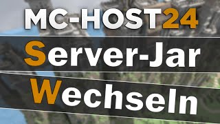 MCHost24 ServerJar ändern  Spigot Bukkit etc installieren  Tipps amp Tricks [upl. by Gilcrest]