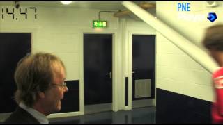 Preston North End Tunnel Cam v Crewe Alexandra 12th October 2013 [upl. by Assiled]