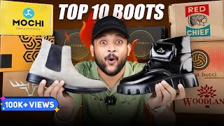 10 Best ChelseaHigh Top Formal Boot Shoes for Men 🔥 Amazon Shoes Haul Review 2023  ONE CHANCE [upl. by Cirad]