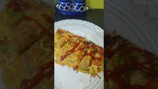 Omelet parathe recipe bollywood music love food healthyfood trending recipe easyrecipe fyp [upl. by Atinahs]