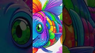 🌈🐠The Rainbow Fish shorts storykidsrise [upl. by Jacquie230]