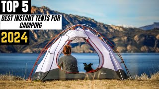 TOP 5 Best Instant Tents For Camping 2024 [upl. by Natalie]