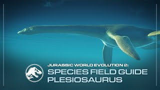 Species Field Guide  Plesiosaurus  Jurassic World Evolution 2 [upl. by Meggs400]